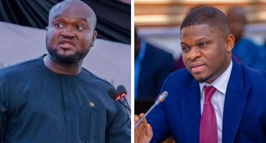 Nana Akwasi Awuahleft and Sammy Gyamfi