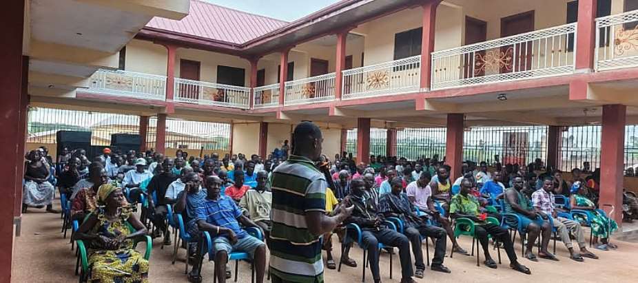 Mpohor-Fiase District Assembly Engages Residents on Development Priorities at Third-Quarter Town Hall Meeting