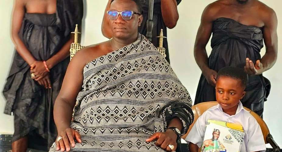 Adanwomase chief provides full scholarship package to 16-year-old Kofi Sarpong