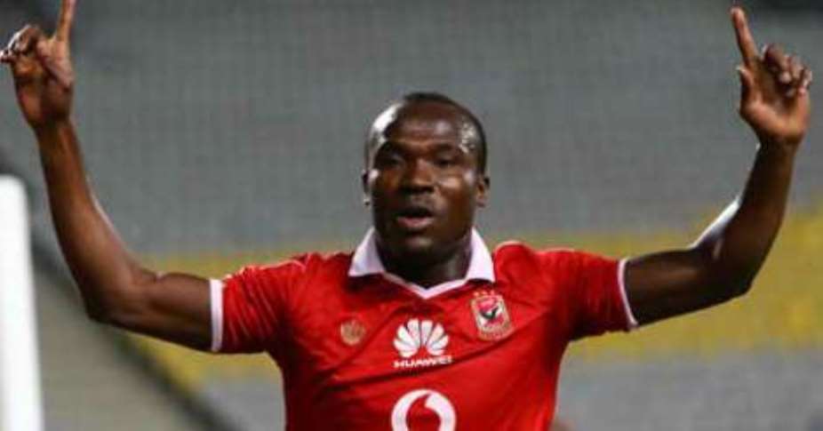 John Antwi: Ghanaian striker scores first goal for Al Ahly in five months