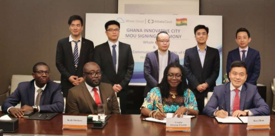 Whale Cloud, Alibaba and Ghana Seal Deal on Innovative City Development