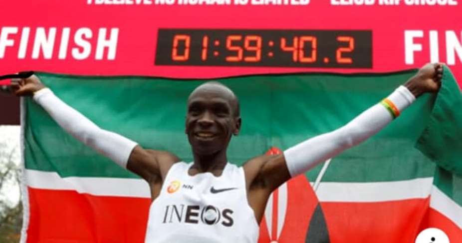 Eluid Kipchoge - Greatest Marathoner To Run Under Two Hours