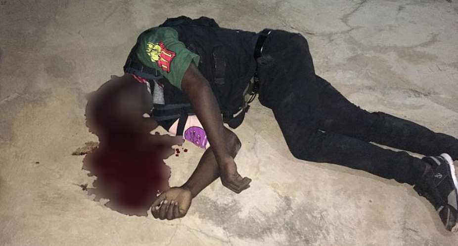 Prisons Officer Guns Down Masked Armed Robber In Action At Oyarifa
