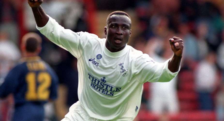 Premier League Remembers Tony Yeboahs Wonder Goal Against Wimbledon VIDEO
