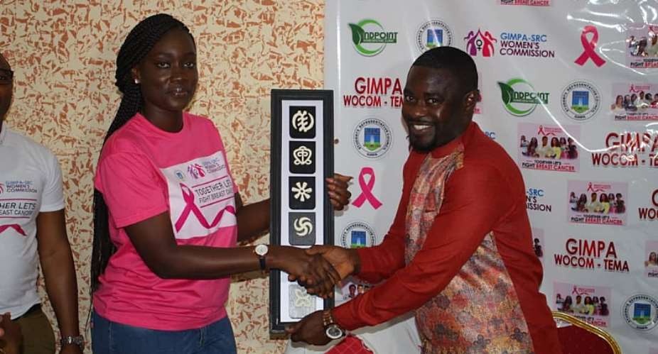 Dr Adu Boateng and Endpoint Homeopathic Clinic Honoured By Gimpa Students