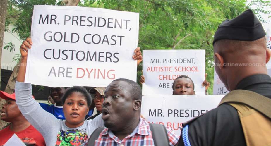 Aggrieved Gold Coast Fund Management Customers Protest Today