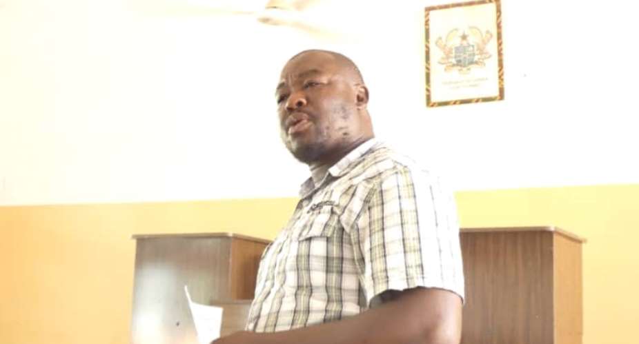 An Assistant Development Planning Officer at the Bongo District of the Upper East Region Billy Warnermann Akopeele