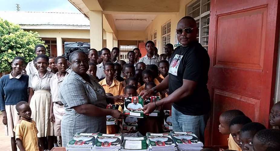 Cape Coast North MP grade roads, donate books, freezer and supports other development projects