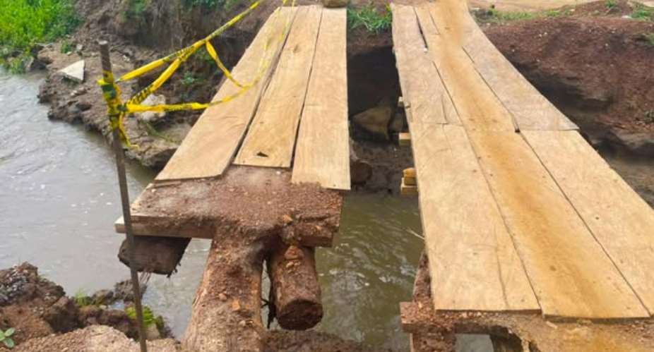 Current state the foot-bridge