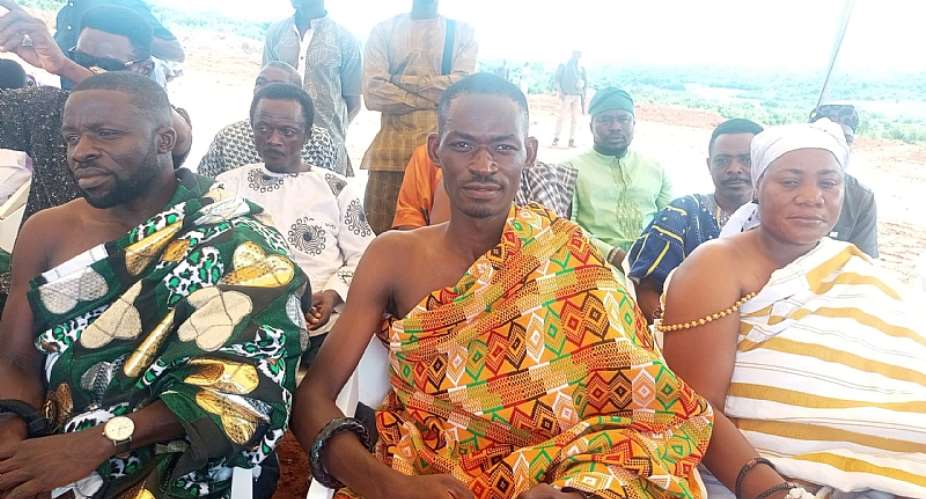 Senya Bonsuoku Odikro Nenyi Kweku Kwei VI fulfills pledge with ultra-modern school complex