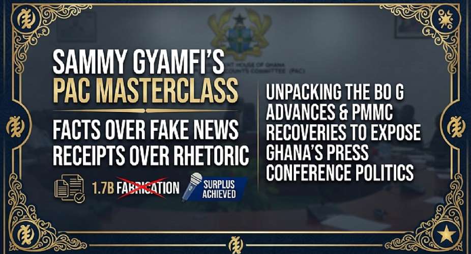 Beyond Rhetoric: How Sammy Gyamfi’s PAC Appearance Exposes the Emptiness of Ghana’s Press-Conference Politics