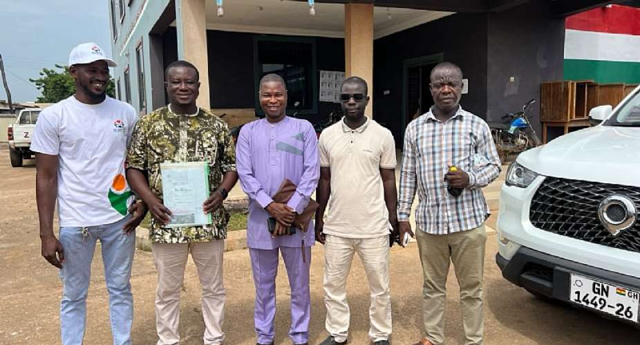 Jonathan Abdallah Salifu files nomination for NDC Upper East Regional Secretary position