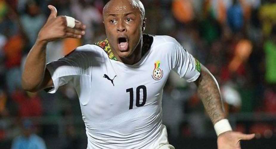 Andre Ayew named in 30-man CAF Player of the Year shortlist