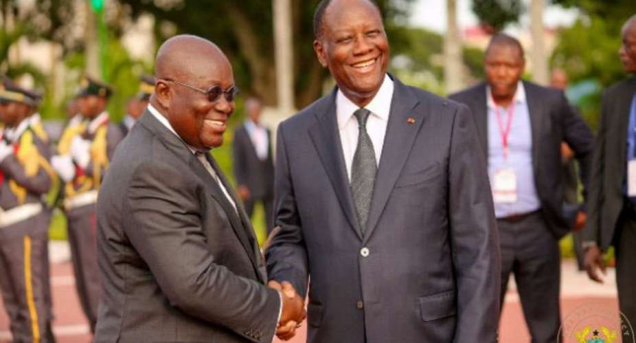 President nana Akufo-Addo and President Alassane Ouattara