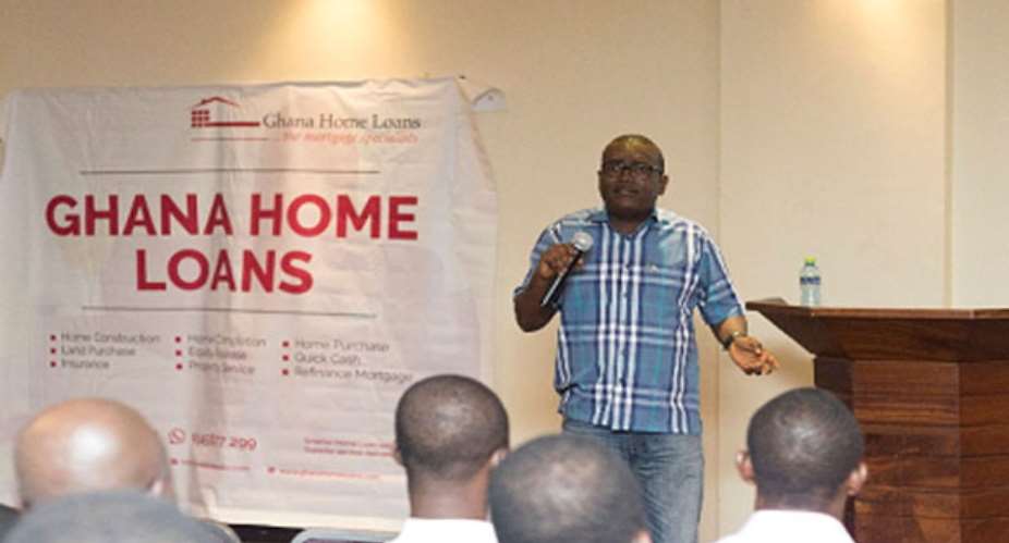 Tony Asare speaking at the seminar