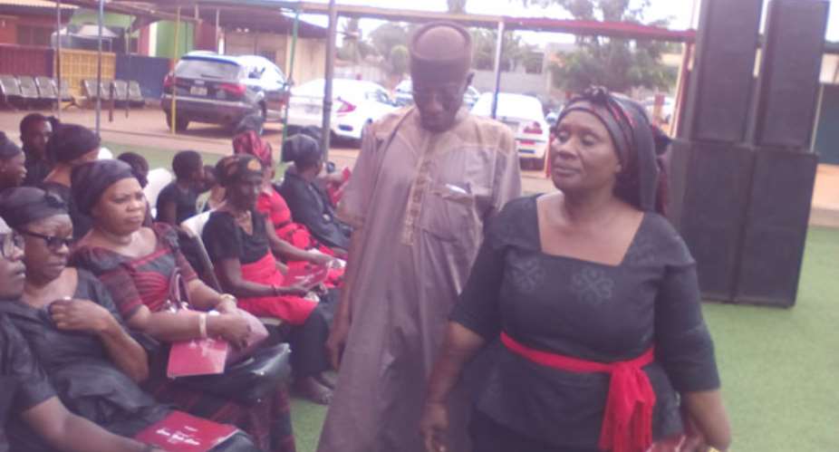 Frances Asiam Lays Brother To Rest