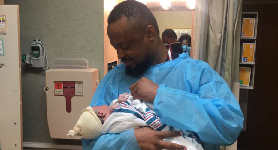 Nollywood Producer, Moses Inwang Welcomes 2nd Child with Wife