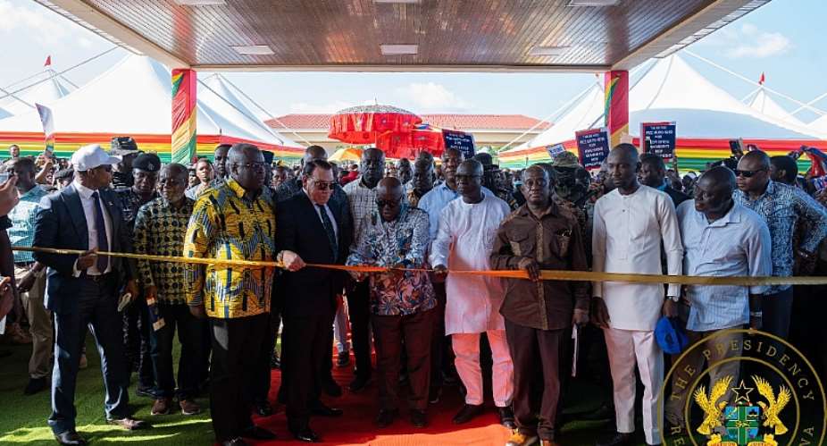 Akufo-Addo commissions 60-bed Municipal Hospital at Konongo