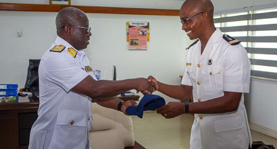 Togo Navy Ship and crew visits Western Naval Command