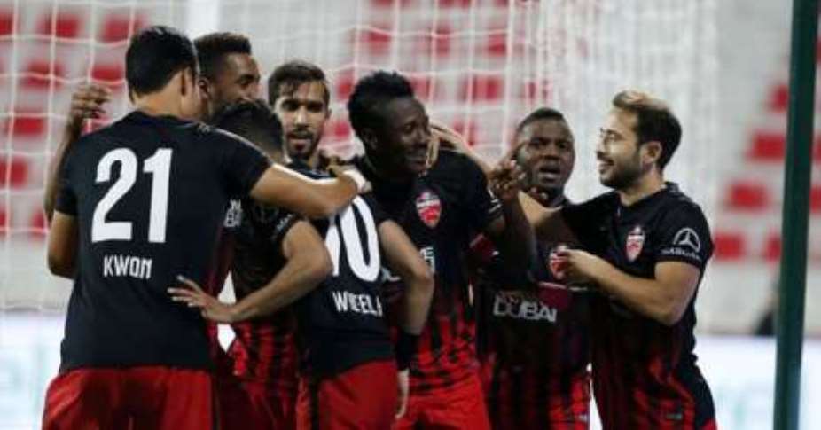 Asamoah Gyan: Ghana captain fires winner as Al Ahli win Emirati-Moroccan Super Cup