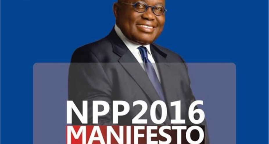 Nana Akufo-Addo's photograph in the NPP manifesto