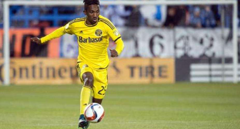Ghana defender Harrison Afful scores consolation goal for Columbus Crew in MLS