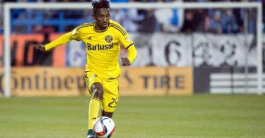 Harrison Afful: Black Stars defender scores for Columbus Crew in MLS
