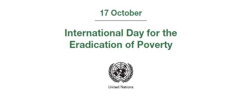 International Day for Poverty Eradication: UNIC Accra Backs Calls To End Poverty  Hunger