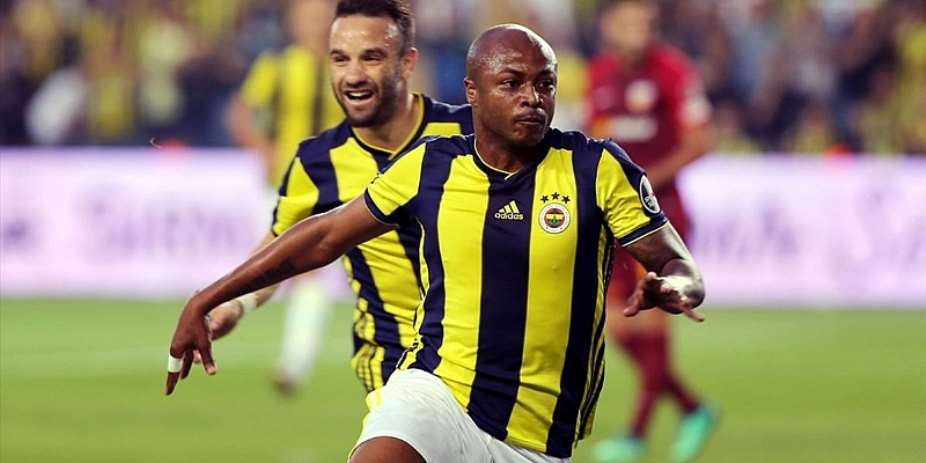 Andre Ayew Set To Be Named As Fenerbahe SK New Captain
