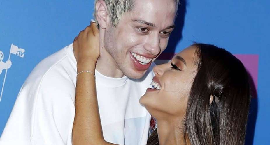 Ariana Grande and Peter in their happy days