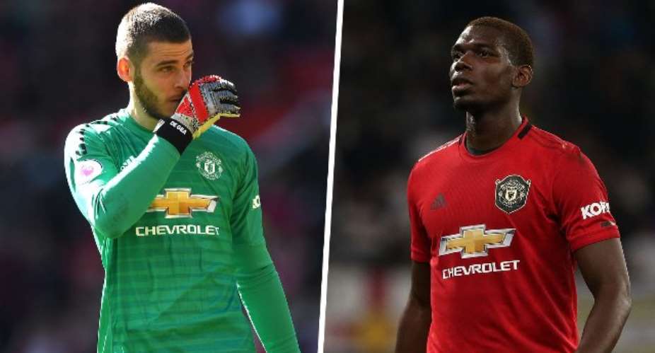Man Utd Stars Pogba And De Gea Ruled Out Of Liverpool Clash