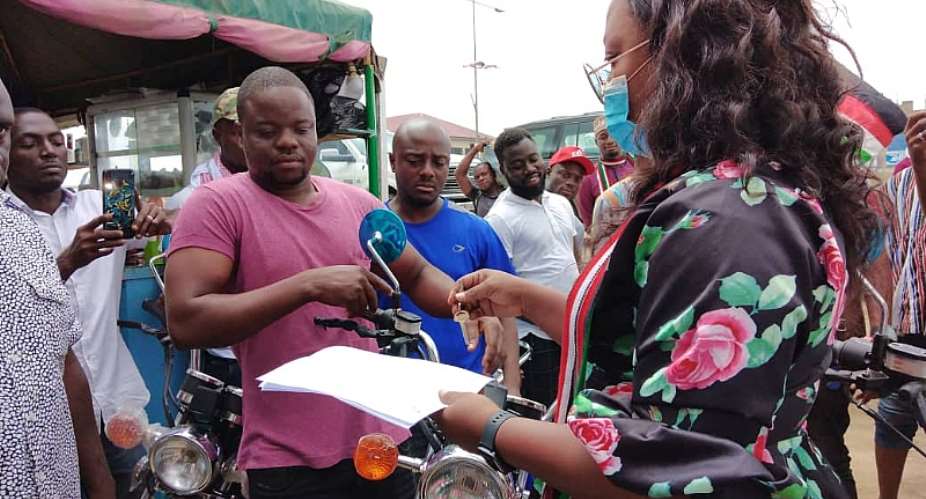 Kasoa Shooting: NDC PC Presents Motorbikes To Victims, Demands For Justice