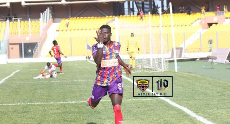 Caf Champions League: Watch Isaac Mensah's audacious goal against Wydad in Hearts of Oak win Video