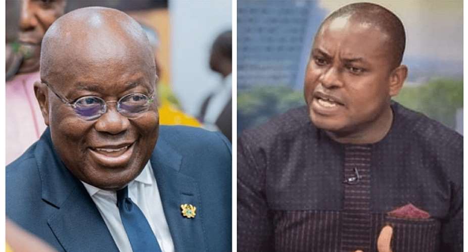 President Akufo-Addoleft and Richard Ahiagbah