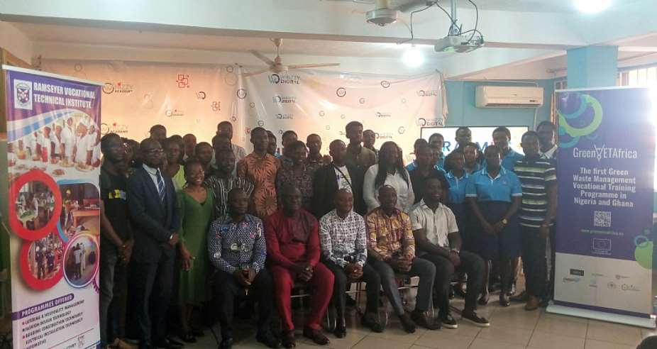 Kumasi Youth empowered for Green and Digital Transition
