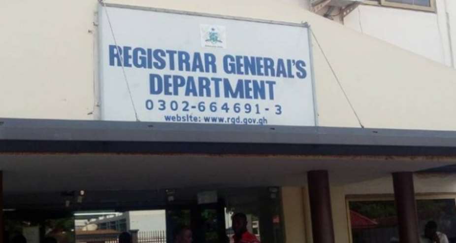 Online Transactions At Registrar - Generals Department Increases By 374 Percent