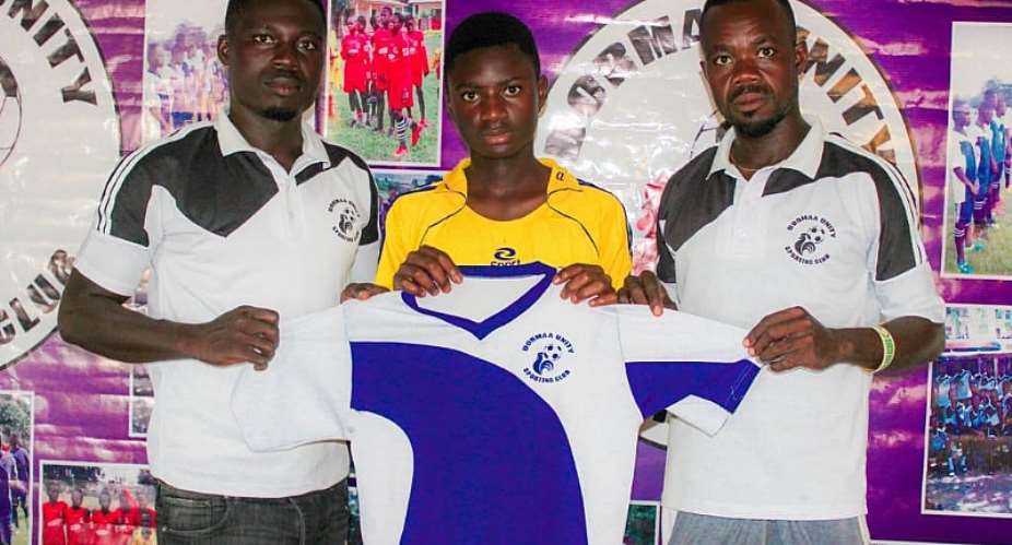 Dormaa-Based Juvenile Club Unity SC Pay 'Five Footballs' As Transfer Fee To Sign 14-Year-Old Whiz Kid