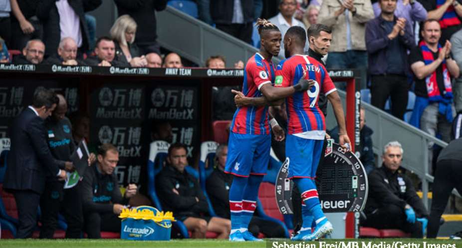 Ayew Backs Zaha To Find Goal Scoring Form In No Time