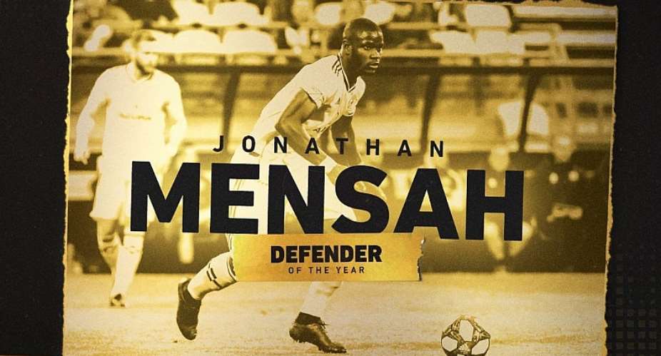 Ghana's Jonathan Mensah Named Columbus Crew Defender Of The Year