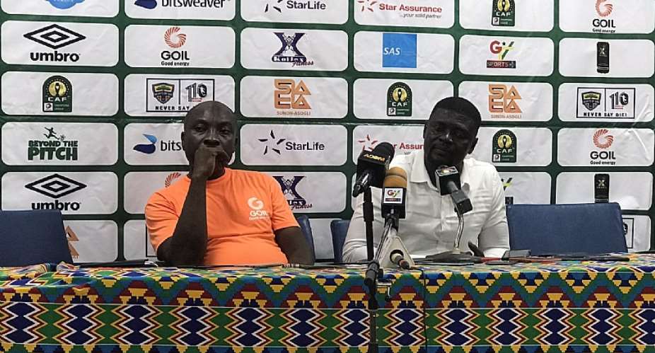 Samuel Boadu: Hearts of Oak coach pleased with outcome of Wydad tie after first leg