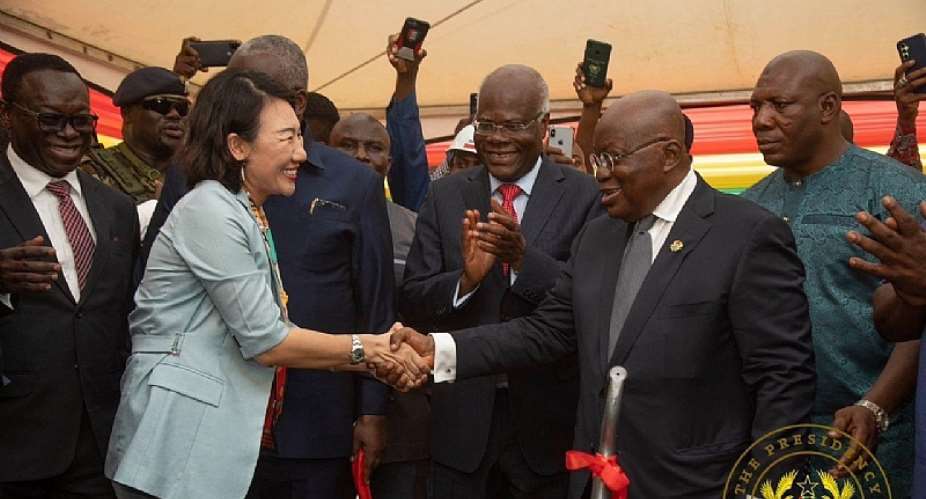 1D1F: Akufo-Addo commissions phase II of Sinotruck assembly plant in Tema