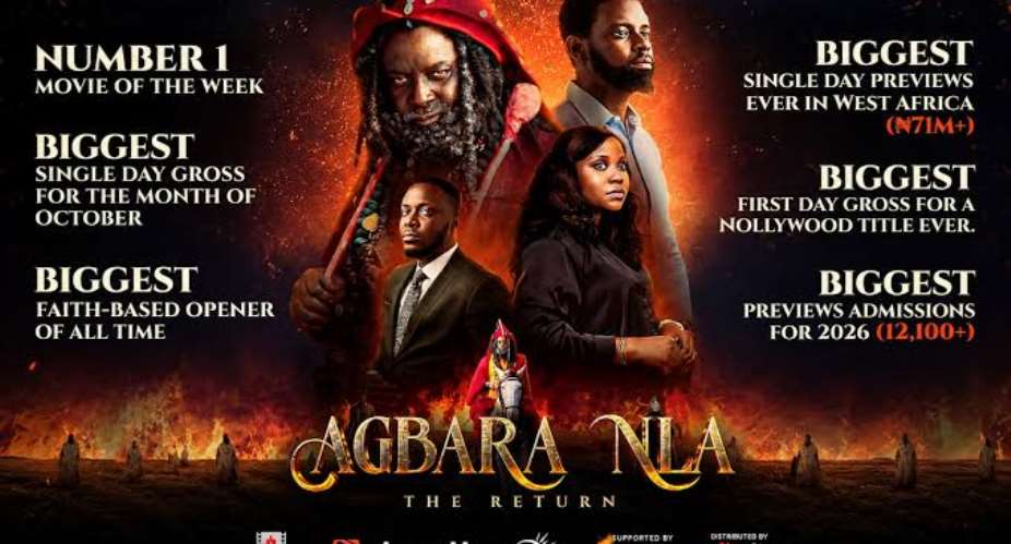 Agbara Nla: The Return Becomes Highest-Grossing Nollywood Title Ever For October Release