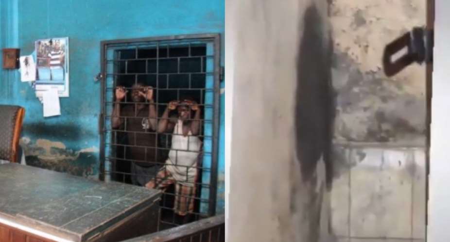 How six fugitives escaped through hand-dug hole at Konongo Police Cells