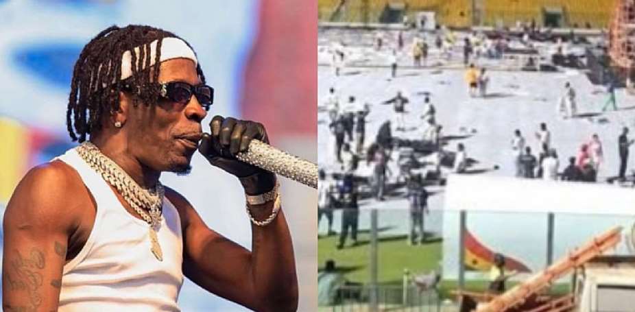 Shatta Wale pledges Gh¢50,000 to fans who cleaned Accra Sports Stadium ahead of Shattafest