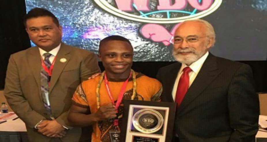 Isaac Dogbe named WBO African Boxer of The Year in Puerto Rico