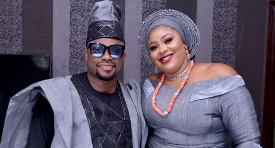 Nollywood actor, Imeh Bishop Celebrates 5th year Wedding Anniversary