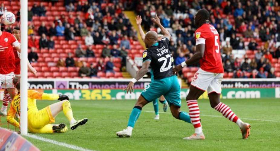 Andre Ayew On Target In Swansea City Stalemate With Barnsley