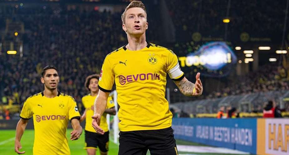 Bundesliga: Reus strikes As Dortmund Down Gladbach To Close On Leaders