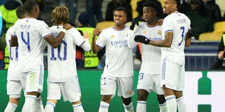 UCL: Vinicius scores twice in Real Madrid victory at Shakhtar Donetsk