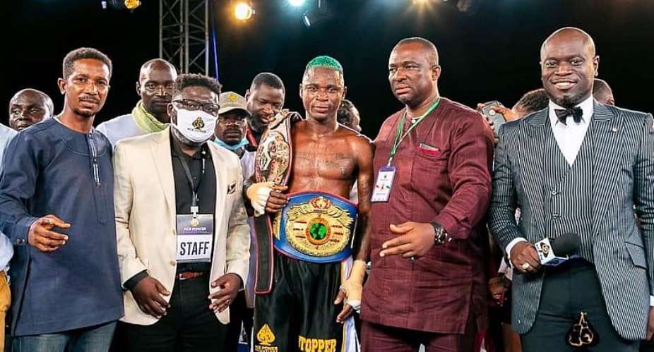 Robert Quaye stops Nathaniel Nukpe to claim national featherweight title